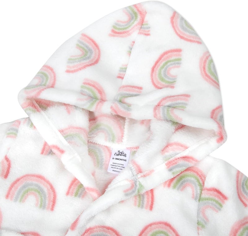 Baby Essentials Baby and Infant Bath Robe with Hood and Baby Beach Cover Up for Boys and Girls 0-12 Months - Image 2